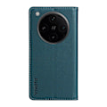 Pikkukuva 3 / 5: Oppo Find X8 Pro 5G lompakkokotelo YIKATU YK-001 PU-nahkainen puhelinkotelo jalustalla -[HK] Green Multicolor