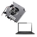Miniatyrbild 5 av 5: Ny kylfläkt för bärbar dator till MSI Katana GF66 GF76 11SC 11UC 11UD 11UE Notebook Radiator DC 5V 1.0A 4-pin 4-trådar Laptop[HK] size CPU