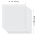 Pikkukuva 3 / 5: 10 kpl 7Mil tyhjiä sapluunalevyjä, 12 x 12 tuuman Mylar-sapluunamateriaali & Silhouette-koneille [HK] As Shown