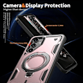 Miniatyrbilde 5 av 5: For Samsung Galaxy A16 4G/5G Deksel Kompatibelt med MagSafe Militær Beskyttelse PC+TPU Støtte [HK] Style G Multicolor