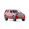 Pikkukuva 1 / 4: 1/36 Dodge Durango Charger Hellcat Srt Alloy Urheiluauto Malli Diecast Metalli Simulaatio Leluauton Malli Kokoelma[HK] Red