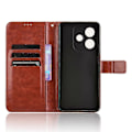 Miniatyrbild 4 av 5: För Oppo A3 4G/A3 5G/A3x 4G/A3x 5G/A40M 4G/A40 4G/A3i 5G/A60 5G Fodral PU Läder Plånboksfodral[HK] Style A Multicolor