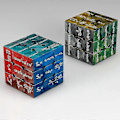 Miniatyrbilde 2 av 2: \"3x3x3 Magisk Puslespillkube Matte Kjemi Elementkube Barnegaver Pedagogiske Leker Tw\"[HK] Math2