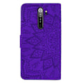 Miniatyrbilde 4 av 5: Wallet Case For XiaoMi RedMi NOTE 8 PRO Premium PU Leather Flip Cover Mandala[HK] Purple