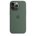 Miniatyrbillede 1 af 3: Silikone Cover til iPhone 13 Pro Max - Forbedret Beskyttelse med MagSafe Kompatibilitet[HK] Eucalyptus
