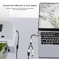 Miniatyrbilde 3 av 5: Type A Type-C Hann til Dobbel USB 2.0 Hunn Adapter USB-C OTG Splitter Y Kabel Konverter Støtte[HK]