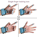 Miniatyrbild 2 av 4: Finger Grip Strength Trainer, Fingerövning 40lb Hand Extensor Curl([HK])