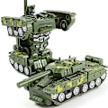 Miniatyrbild 1 av 5: Pojkar Transformer Leksaker Tankfordon Transformers Barn Robot Barnkalas Present[HK] Green Tank
