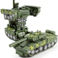 Pikkukuva 1 / 5: Pojat Transformer Lelut Tankki Ajoneuvo Muuntajat Lapset Robot Lapsen Syntymäpäivälahja[HK] Green Tank