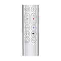 Miniatyrbilde 1 av 5: Erstatningsfjernkontroll egnet for HP04 HP05 HP07 Luftrenser Vifteløs Vifte Fjernkontroll Sil[HK] Silver