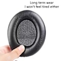 Miniatyrbilde 2 av 3: 1 Par Øreputer til Sennheiser HD200 Pro Hodetelefoner, Proteinlær + Memory Foam Øreputer[HK]
