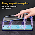 Miniatyrbillede 5 af 5: Samsung Galaxy A50 Magnetisk 360 Cover med Hærdet Glas - Fuld Kropsbeskyttelse + Skærm[HK] Silver