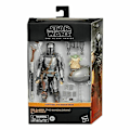 Miniatyrbillede 1 af 4: Star Wars The Black Series - Din Djarin The Mandalorian Og Barnet Baby Yoda Leddede Bevægelige Actionfigur Model Legetøj [HK] with box