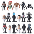 Miniatyrbild 3 av 5: Skibidi Toalett Man Kamera Figur Tv Man Högtalare Modell Kameraman Actionfigurer Julgåva[HK] E