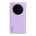 Pikkukuva 3 / 5: Oppo Find X8 Pro 5G Lompakkokotelo YIKATU YK-001 PU-nahkainen puhelinkotelo jalustalla - Vihreä[HK] Light Purple Multicolor