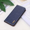 Miniatyrbilde 2 av 5: KHAZNEH Nappa Teksturdeksel For Xiaomi 14T[HK] Blue