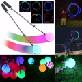 Miniatyrbild 2 av 5: Ed Luminous Hand Throwing Ball Button Färgglad Luminous Throwing Ball Luminous Toy[HK]