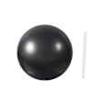 Miniatyrbild 3 av 4: Liten Pilatesboll Kraftig Träningsboll för Hemmagym Balans Svart[HK]