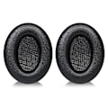 Miniatyrbillede 1 af 3: 1 par ørepuder til Sennheiser HD200 Pro headset, proteinlæder + memory foam [HK]