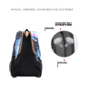 Miniatyrbilde 3 av 4: Lilo Stitch Ryggsekk Tredelt Sett Skolesekk[HK] Lightning black 2