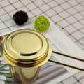 Miniatyrbillede 5 af 5: Te-infuser i rustfrit stål til hjemmebrug med håndtag (gylden) [HK]
