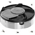 Miniatyrbilde 1 av 5: Elektrisk fluefanger, helautomatisk fluefelle med avtakbart brett for innendørs husholdningsfluer-dwdz[HK]