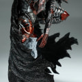 Miniatyrbild 4 av 5: Berserk Guts L Anime Figur Berserker Armor Action Figur Berserk Black Swordsman Figurine Samling Modell Dockor Leksaker 25cm[HK] 25cm No box