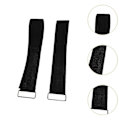 Miniatyrbillede 3 af 3: 2x Romaskine Fodstropper Fitnessudstyr til Sportstræning Mænd Kvinder[HK] 60cm Black