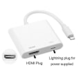 Pikkukuva 3 / 5: Lightning Digital AV -sovitin 8-nastainen Lightning–HDMI-kaapeli iPhone 8 7 X iPadille[HK]