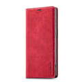 Miniatyrbillede 2 af 5: LC.IMEEKE Magnetisk Læder Etui Til Samsung Galaxy S22 Ultra[HK] Red