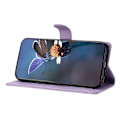 Pikkukuva 2 / 5: Samsung Galaxy S24 -puhelimen kuori, painettu PU-nahkainen lompakkoteline, pudotussuoja [HK] Style C Multicolor