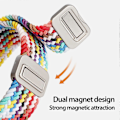 Pikkukuva 5 / 5: Kellon rannekkeet Apple Watch Series 10 42mm[HK] -kelloon Style F Multicolor