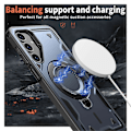 Miniatyrbilde 3 av 5: For Samsung Galaxy A16 4G/5G Deksel Kompatibelt med MagSafe Militær Beskyttelse PC+TPU Støtte [HK] Style F Multicolor