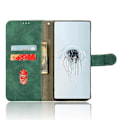 Miniatyrbillede 2 af 5: Læderetui til ZTE nubia Red Magic 10 Pro 5G, hudvenligt, anti-drop, pung flip telefoncover [HK] Style C Multicolor