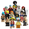 Pikkukuva 1 / 3: 15-osainen One Piece -toimintahahmojen rakennuspalikkaleikkisetti, lasten opetuslelut [HK] A set of 15 styles A about 5 cm