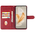 Miniatyrbillede 3 af 5: Læder telefoncover til vivo V40 Lite [HK] Red