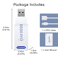 Miniatyrbilde 2 av 5: Coov Ds50 Pro For PS5 Kontroller Til For PS4/Switch/PC Adapter Flerspiller[HkkK] one size