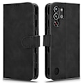 Miniatyrbild 1 av 5: För ZTE nubia Red Magic 10 Pro 5G Läderfodral Hudkänsla Anti-Fall Plånbok Flip Telefonfodral [HK] Style A Multicolor