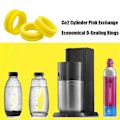 Miniatyrbilde 5 av 5: Soda Maskin Tetningspakning Soda Maskin Tilbehør 9 stk Tetningspakninger for Soda Maskin Soda Mach[HK] Yellow