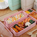 Miniatyrbilde 3 av 4: Matboks Bento Boks For Barn Og Voksne Med 3 Rom [HK]