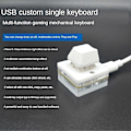 Miniatyrbillede 4 af 5: Rgb Mini 1 Tast Osu Gaming Tastatur Photoshop Tegnetastatur Programmering Makro Tastatur Mekanisk K[HK]
