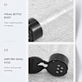 Miniatyrbillede 5 af 5: HK 20 stk./sæt 100 ml krydderi salt peber shaker sort krydderiglas kan peberflaske grill krydderi Xinmu