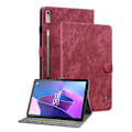 Miniatyrbilde 1 av 4: Lærnettbrettveske for Lenovo Tab P12[HK] Red