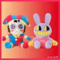 Pikkukuva 2 / 5: Hämmästyttävä digitaalinen sirkus pehmo Pomni Jax Anime Cartoon Plushie Doll Toy Theater Rabbit Doll Pehmolelut Lapset Joululahjat[HK] pomni B