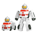 Miniatyrbillede 4 af 4: Børns Ultraman Transformer Legetøj Transformer Bil Transformer Robot Legetøj[HK] White