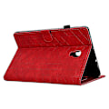 Miniatyrbillede 4 af 5: PU læder etui med kortslot til Samsung Galaxy Tab A 10.5 (2018) T590 T595 beskyttende tablet cover [HK] Style B Multicolor