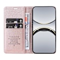 Miniatyrbillede 5 af 5: Til Oppo Find X8 Pro 5G Wallet Case YIKATU YK-001 PU Læder Telefon Cover med Stand - Grøn[HK] Rose Gold Multicolor