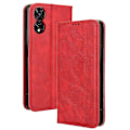 Miniatyrbillede 1 af 5: Til TCL 505 T509K T5094 Etui Retro Læder Magnetisk Lukning Flip Telefon Cover[HK] Style B Multicolor