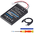 Miniatyrbillede 1 af 5: PS3 Controller Batteri LIP1359 LIP1859 LIP1427 Batteripakke kompatibel med Sony Playstation 3 PS3 Dualshock 3 Bluetooth Controller[HK] color
