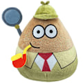 Miniatyrbild 2 av 2: Mitt Husdjurs Alien Plyschleksak Pou Gosedjur Spel Perifer Docka Barnpresent [HK] Inspector